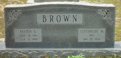 Payton G. Brown Sr.