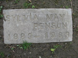 Sylvia May <I>Pierce</I> Benson 