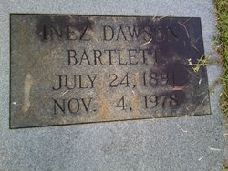 Inez <I>Dawson</I> Bartlett 