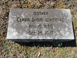 Clara <I>Dimm</I> Whitmire 