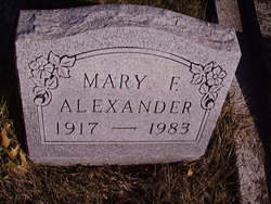 Mary F Alexander 