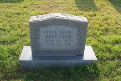 Ethel <I>Kempf</I> Fergeson 