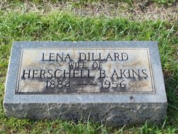 Lena <I>Dillard</I> Akins 