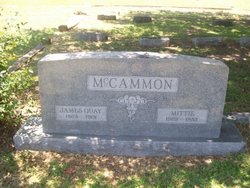 Mary Frances “Mittie” <I>Armstrong</I> McCammon 