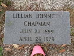 Lillian <I>Bonnett</I> Chapman 