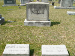 Julia F <I>Herring</I> Wells 
