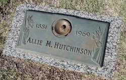 Aeoline May “Allie” <I>Kuser</I> Hutchinson 