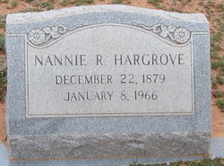 Nannie Rivers <I>Arnold</I> Hargrove 