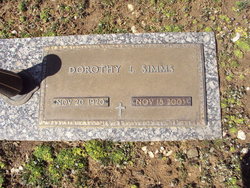 Dorothy L. Simms 