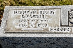 Deborah <I>Busby</I> Maxwell 