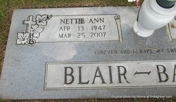 Nettie Ann <I>Blair</I> Ballas 