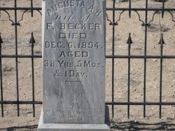 Augusta A.H. <I>Tessendorff</I> Becker 