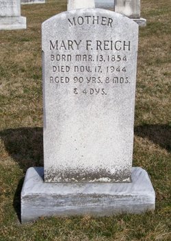Mary F. <I>Geist</I> Reich 