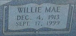 Willie Mae <I>Smith</I> Burrows 