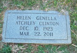 Helen Genella <I>Atchley</I> Clinton 