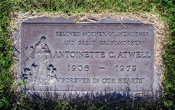 Antoinette Carroll <I>Coombs</I> Atwell 
