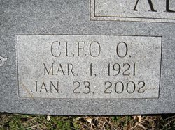Cleo Olive <I>Edwards</I> Allen 