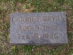 Carrie F. <I>Harris</I> Bryan 