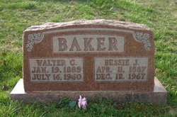Bessie Jane <I>Watson</I> Baker 