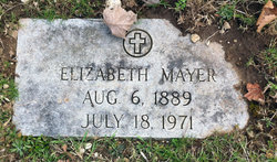 Mary Elizabeth <I>Moshier</I> Mayer 