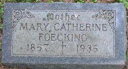 Mary Catherine <I>Wien</I> Foecking 