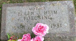 Ellen Jeanette <I>Heim</I> Foecking 