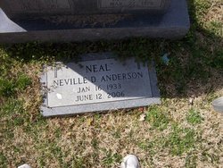Neville Delano “Neal” Anderson 