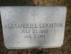 Alexander E Leighton 