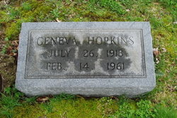 Geneva <I>Harmon</I> Hopkins 