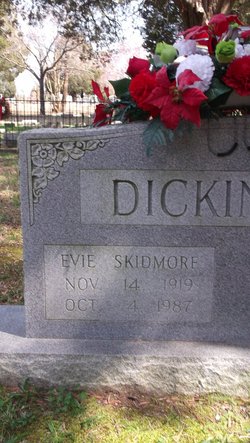 Evie Bell <I>Skidmore</I> Dickinson 