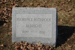 Florence Anna <I>Bridenbaugh</I> Albright 