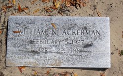 William N Ackerman 