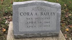 Cora A. <I>Duggins</I> Bailey 
