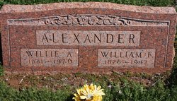 Willie Ann <I>Nation</I> Alexander 