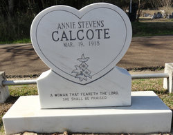 Ann <I>Stevens</I> Calcote 