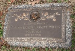 Virginia Lavena <I>Barnett</I> Wilkes 