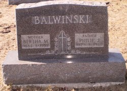 Bertha M. <I>Lukowski</I> Balwinski 