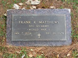 Frank Kendall Matthews 