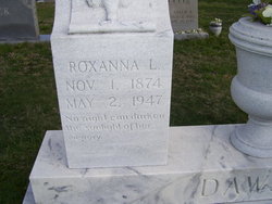Roxanna <I>Lowdermilk</I> Dawson 