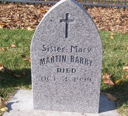 Sr Mary Martin Barry 