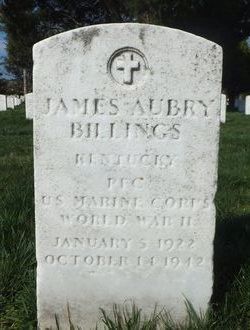 PFC James Aubry Billings 