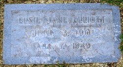 Elsie Jane Elliott 