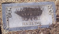 Albert Sidney “Sid” Crowley 