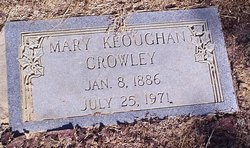 Mary Elizabeth <I>Keoughan</I> Crowley 