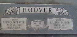 Lillian <I>Taylor</I> Hoover 