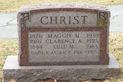 Hazel R <I>Christ</I> Ansbach 