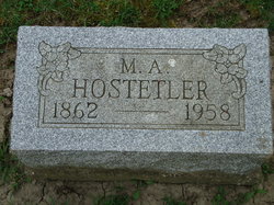 Manassa A. Hostetler 