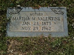 Martha Missouri “Matt” <I>Anderson</I> Valentine 
