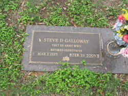 Rev Steve Derwood Galloway 