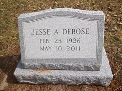 Jesse A DeBose 